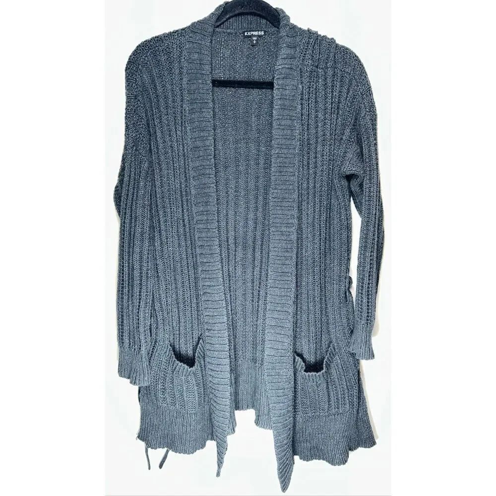 Express black cardigan sweater size Small